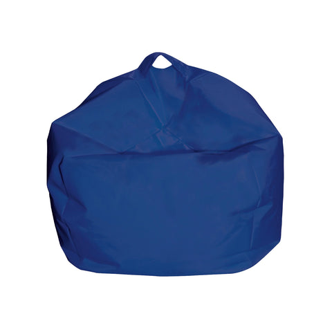 Pouf A Sacco In Nylon 65x62cm Blu