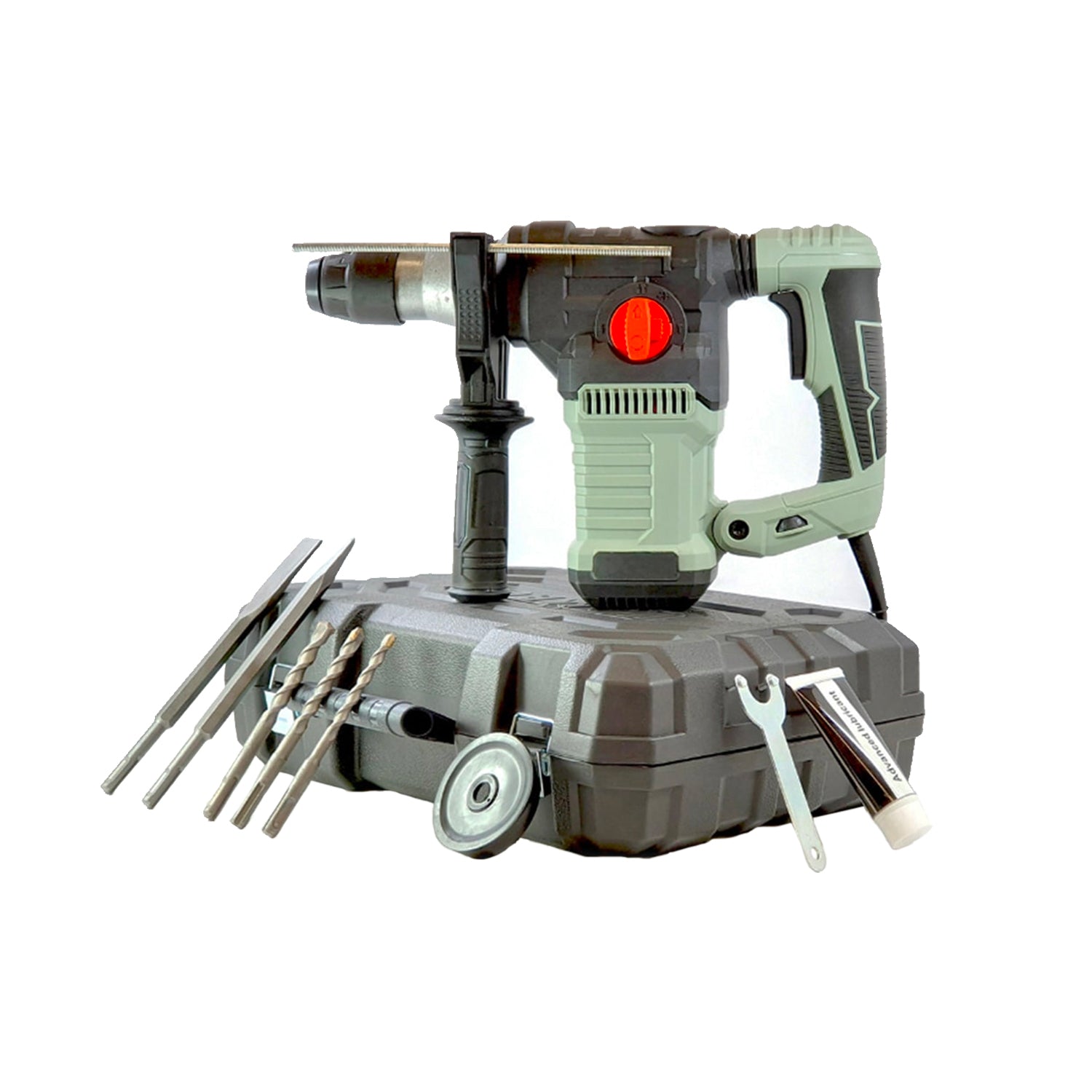 Martello Tassellatore 4 Funzioni Con Valigetta E 10 Accessori 1500w