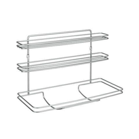 Mensola 3 Piani Porta Rotoli Cucina 33x14x23cm