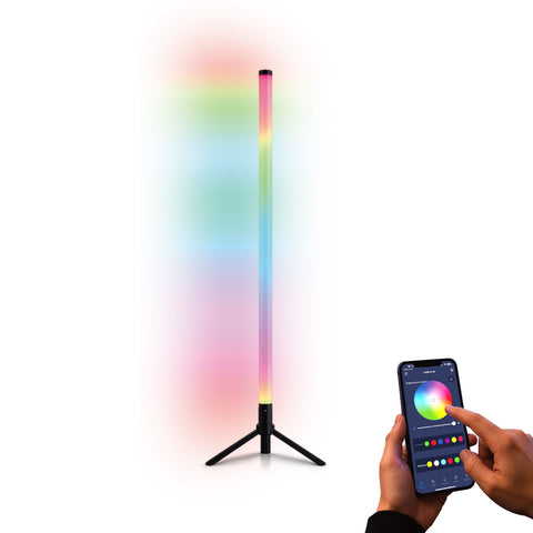 Tubo a LED 120 cm con Sync Music e Telecomando 10W