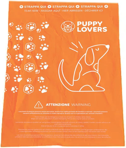 600 Sacchetti per Cani Biodegradabili per Bisogni – Formato Scorta 500+100 Omaggio – 40 Rotoli da 15 Sacchetti – Dimensioni 22x33cm Spessore  0,01 mm