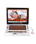 puppy lovers graffiatoio interattivo per gatti a forma di pc portatile con giochi inclusi ean 8054806950092