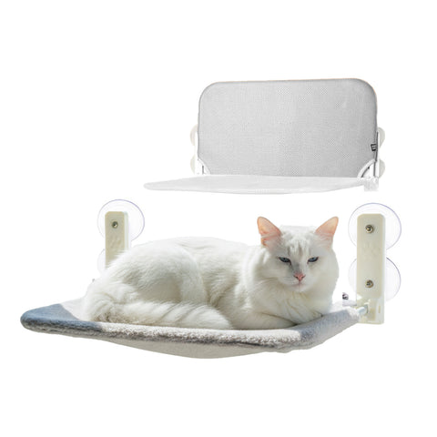 Letto da Finestra per Gatti – Amaca Pieghevole Fino a 18kg di Portata