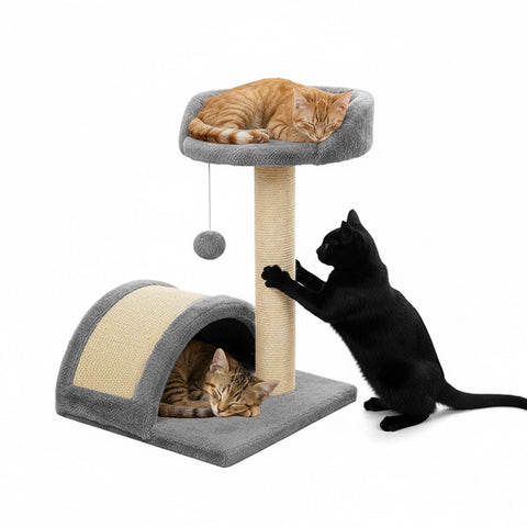 puppy lovers tiragraffi per gatti 50 cm con arco in sisal e gioco pendente ean 8054806950641