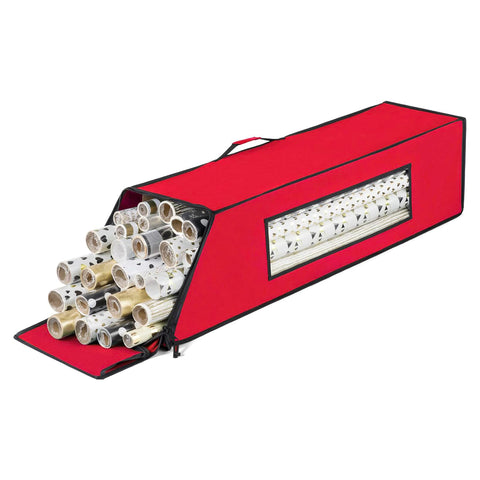 saint joy borsa porta carta regalo con zip e finestra trasparente in tessuto oxford ean 8050043127532