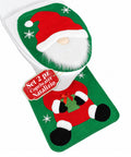 saint joy copriwater natalizio set 2 pezzi babbo natale con tappeto verde ean 8050043128034