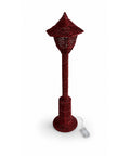 saint joy lampione decorativo natalizio 90 cm glitterato con luci led 3 colori ean 8056819079357