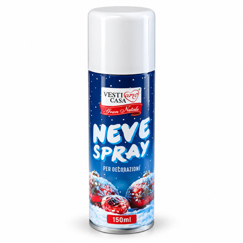 Neve Spray per Decorazioni Natalizie 150 ml, Neve Artificiale