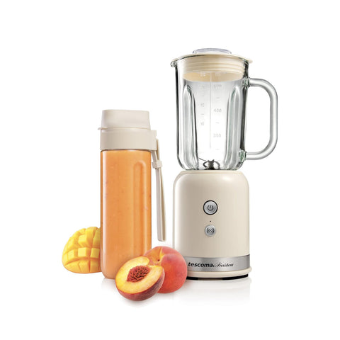 Frullatore Elettrico Con Boraccia 0,6l 350w Crema