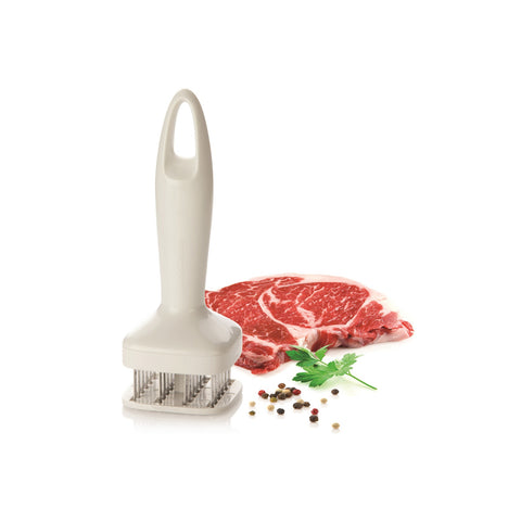 Taglianervi Per Carne Con Aghi In Acciaio Inox  5,5x16cm Bianco