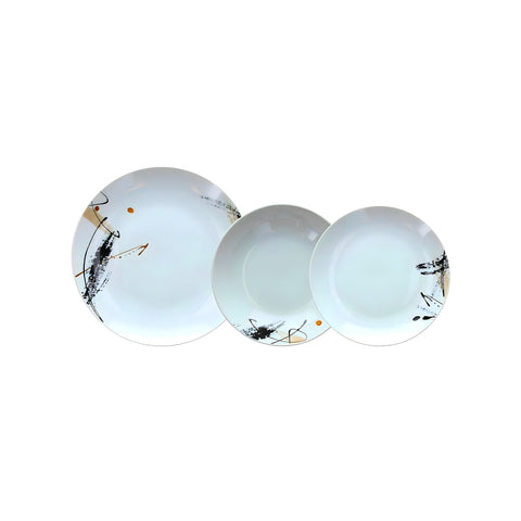 tognana servizio di piatti 18 pezzi in porcellana madison ean 8056444232394