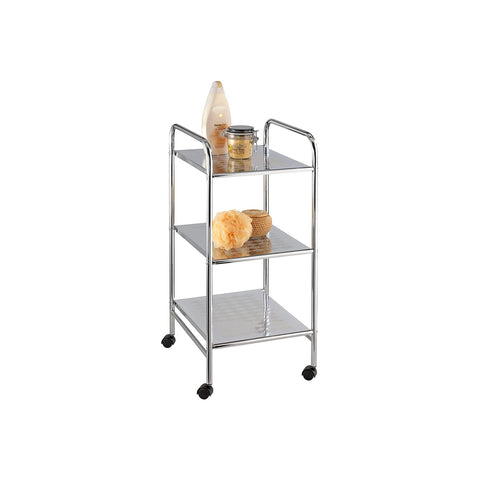 Carrello Bagno Sando 3 Piani Cromo