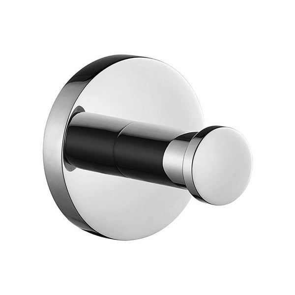 Gancio Porta Asciugamani Con Fermaporta Keuco Plan 14911170000 - Argento Anodizzato, Design Minimal