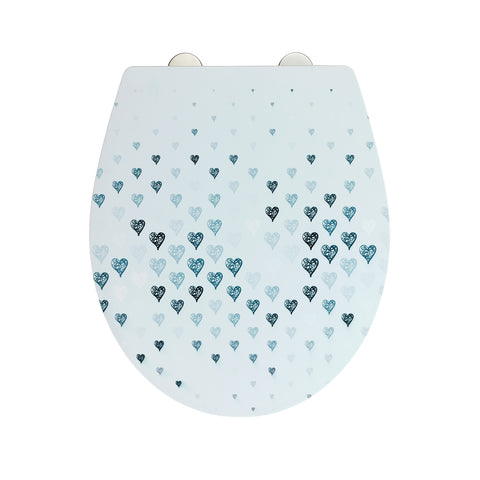 Sedile Della Toilette Richiudibile Cuore
