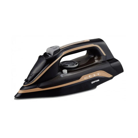 Ferro Da Stiro A Vapore Cordless Con Piastra In Ceramica 2200w Nero