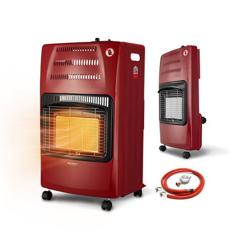 Buddy Stufa a Gas Pieghevole – Potenza 4,2kW con 3 Livelli di Riscaldamento