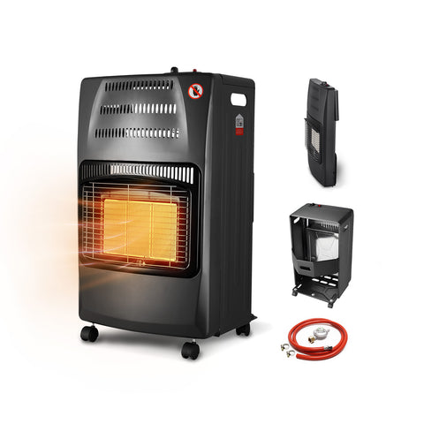 Buddy Stufa a Gas Pieghevole – Potenza 4,2kW con 3 Livelli di Riscaldamento