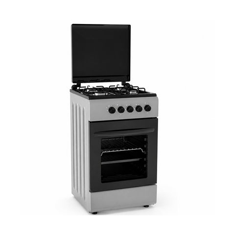 wintem cucina a gas 50x50 cm con forno a gas 49 litri 4 fuochi di diversa potenza valvole di sicurezza e coperchio ean 8056819078930