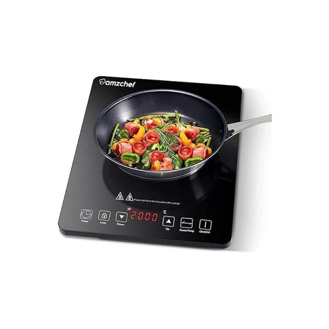 Fornello a Induzione Elettrico Monofuoco 2000W con Touch Control