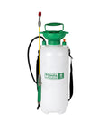 Pompa a pressione da giardino 8 litri con irroratrice manuale, tracolla regolabile e ugello orientabile per giardinaggio e trattamenti