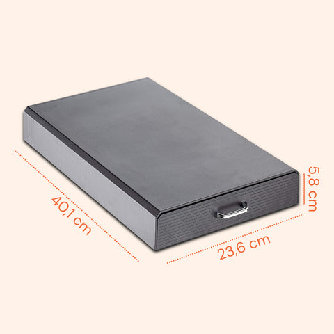 avilia home organizer capsule caffe 1 cassetto nero elegante capienza 50 capsule ean 8052879011023