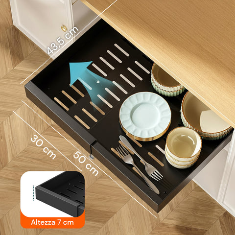 avilia home organizer estensibile per cassetti e dispensa vassoio regolabile multiuso ean 8052879011818