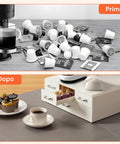 avilia home organizer per cialde e capsule caffe 4 cassetti design salvaspazio ean 8052879010583
