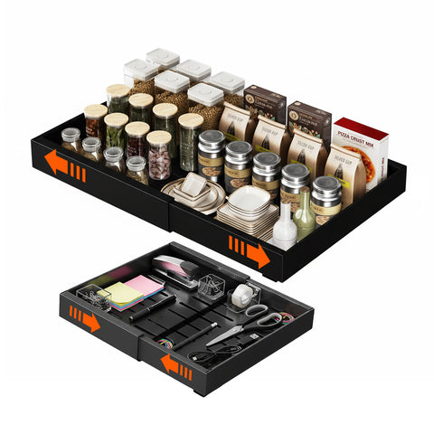 avilia home organizer estensibile per cassetti e dispensa vassoio regolabile multiuso ean 8052879011818