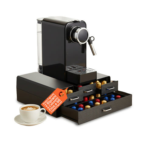 avilia home organizer per cialde e capsule caffe 4 cassetti design salvaspazio ean 8052879010583