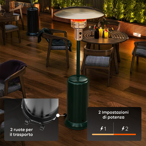 wintem riscaldatore a fungo da esterno ideale per giardini terrazze e locali ean 8052286430578