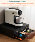 avilia home organizer per cialde e capsule caffe 4 cassetti design salvaspazio ean 8052879010583