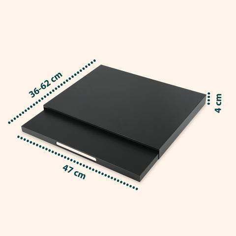 avilia organizer da cucina con ripiano estraibile salvaspazio per forno a microonde ean 8052879010163