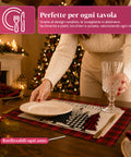 saint joy tovagliette natalizie set 4 pezzi 30x45 cm 2 fantasie ean 8050043128089