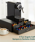 avilia home organizer per cialde e capsule caffe 4 cassetti design salvaspazio ean 8052879010583