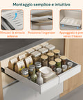 avilia home organizer estensibile per cassetti e dispensa vassoio regolabile multiuso ean 8052879011818