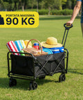 daimann carrello pieghevole da esterno taglia l 90kg taglia xl 120kg con ruote ean 8056590070642