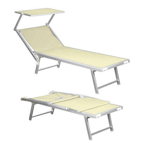 immagine-2-garden-friend-lettino-da-mare-pieghevole-con-parasole-in-alluminio-183x61x38cm-beige-ean-8023755053406