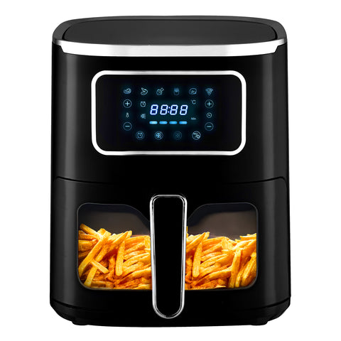 immagine-2-jordan-casa-friggitrice-ad-aria-con-timer-regolabile-75l-1600w-nero-ean-8051597871155