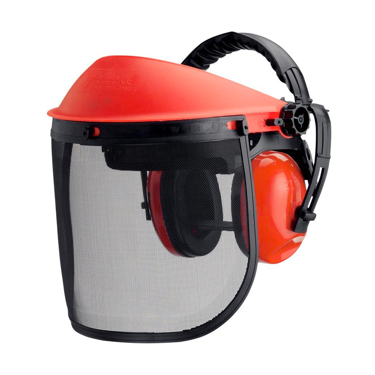 Cuffie Antirumore Con Visiera Metallica Per Decespugliatore Snr 22db