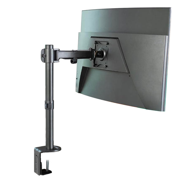 GreenForest Scrivania con Supporto per Monitor, Scrivania Gaming 120cm