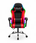 nexor sedia gaming ergonomica con luci rgb e cuscino lombare massaggiante poltrona ufficio reclinabile con telecomando ean 8056819078855