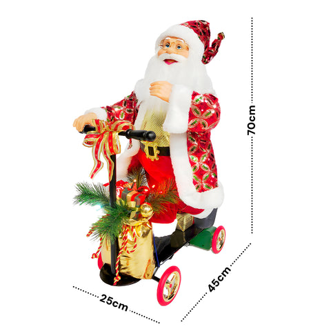 immagine-2-saint-joy-babbo-natale-con-scooter-animato-con-luci-led-ean-8050043127136