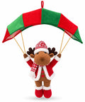 saint joy paracadute natalizio da appendere 80 cm con personaggio di natale 4 personaggi ean 8056819079845