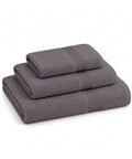 saint joy set 3 asciugamani in 100 cotone tris bagno con telo 90x140 asciugamano 60x100 e ospite 40x60 cm morbidi e assorbenti 6 colori ean 8056819080124