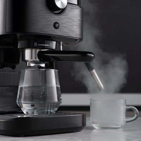 Macchina Del Caffè Avilia Home Per Macinato E Capsule Nespresso - 20 Bar, Serbatoio 0.9L, Ugello Vapore - Foto 12