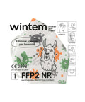 wintem set 50 mascherine ffp2 per bambini protettive 5 strati traspiranti filtranti ean 8052286439908