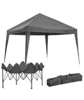 zendea gazebo 3x3mt per esterni con copertura impermeabile e telaio in acciaio ean 8015361713188
