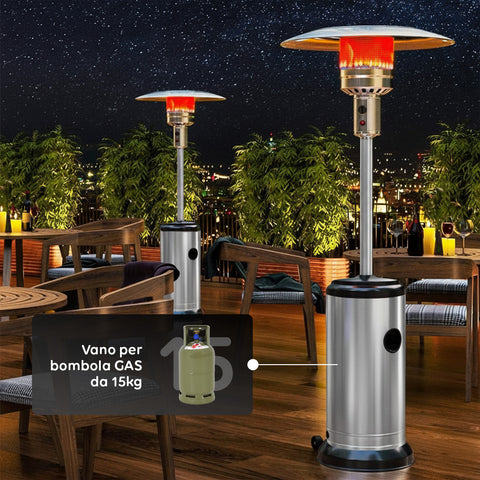 wintem riscaldatore a fungo da esterno ideale per giardini terrazze e locali ean 8052286430578