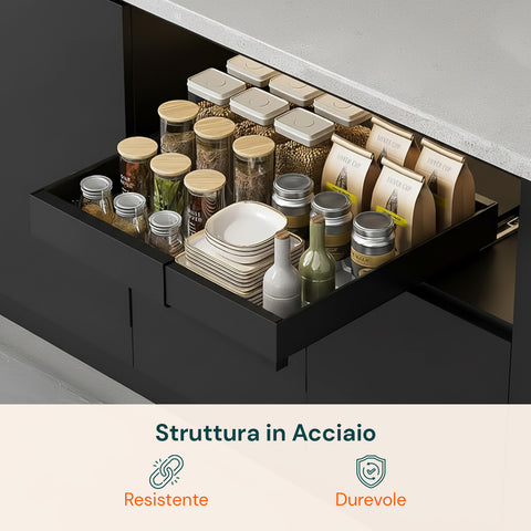 avilia home organizer estensibile per cassetti e dispensa vassoio regolabile multiuso ean 8052879011818
