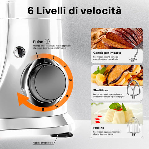 immagine-3-jordan-casa-robot-impastatrice-planetaria-con-tritacarne-e-frullatore-65l-1900w-ean-0805698116503